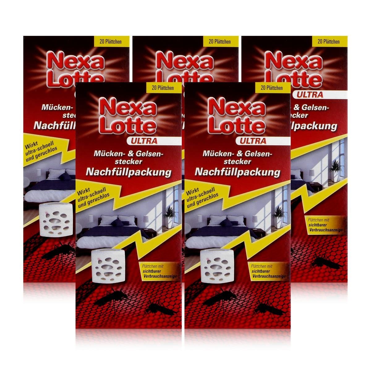 Nexa Lotte Insektenfalle Nexa Lotte Ultra Mücken- & Gelsenstecker Nachfüller - Wirkt schnell (5