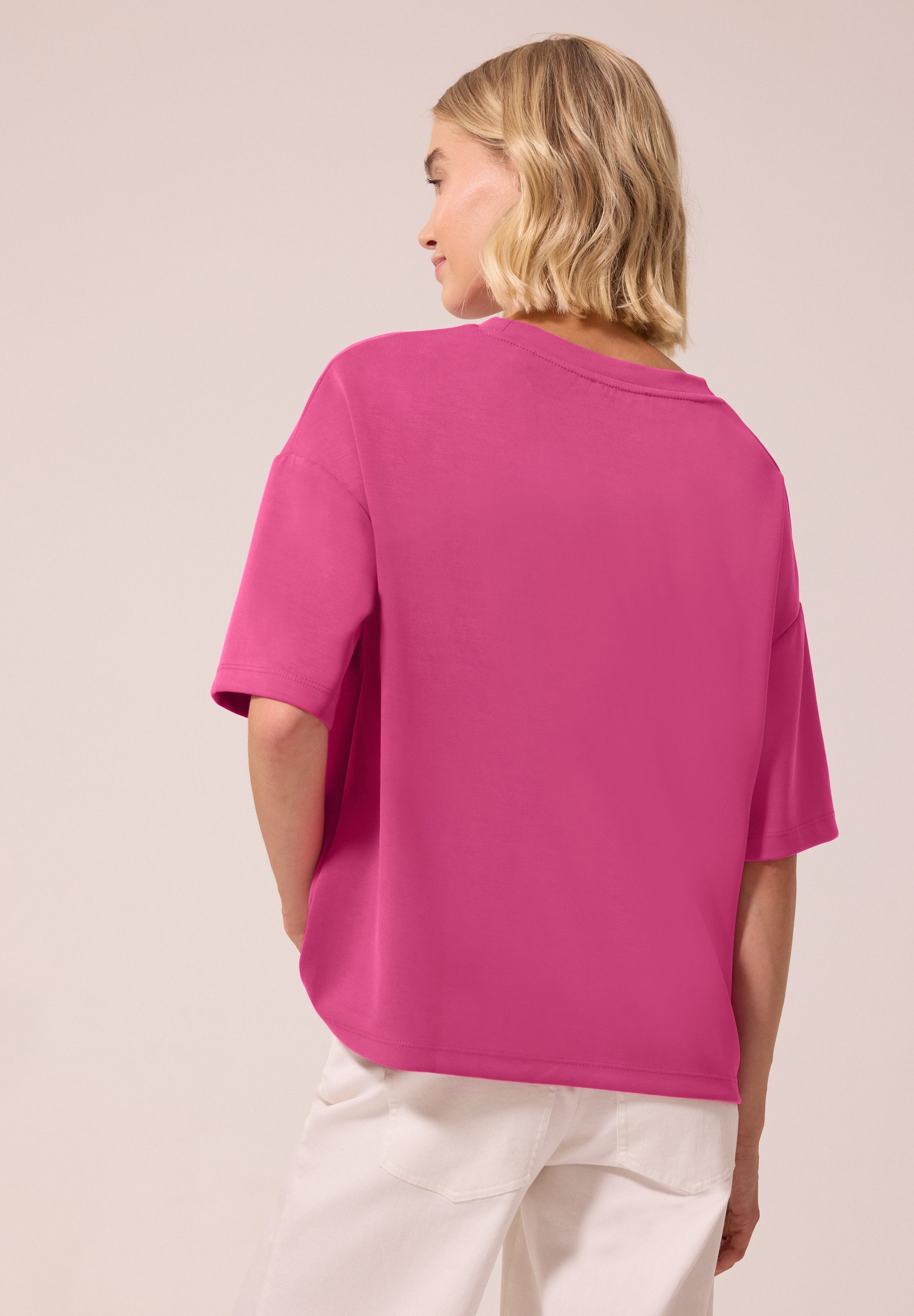 STREET ONE STUDIO T-Shirt aus softem Materialmix – Bild 2 von 5