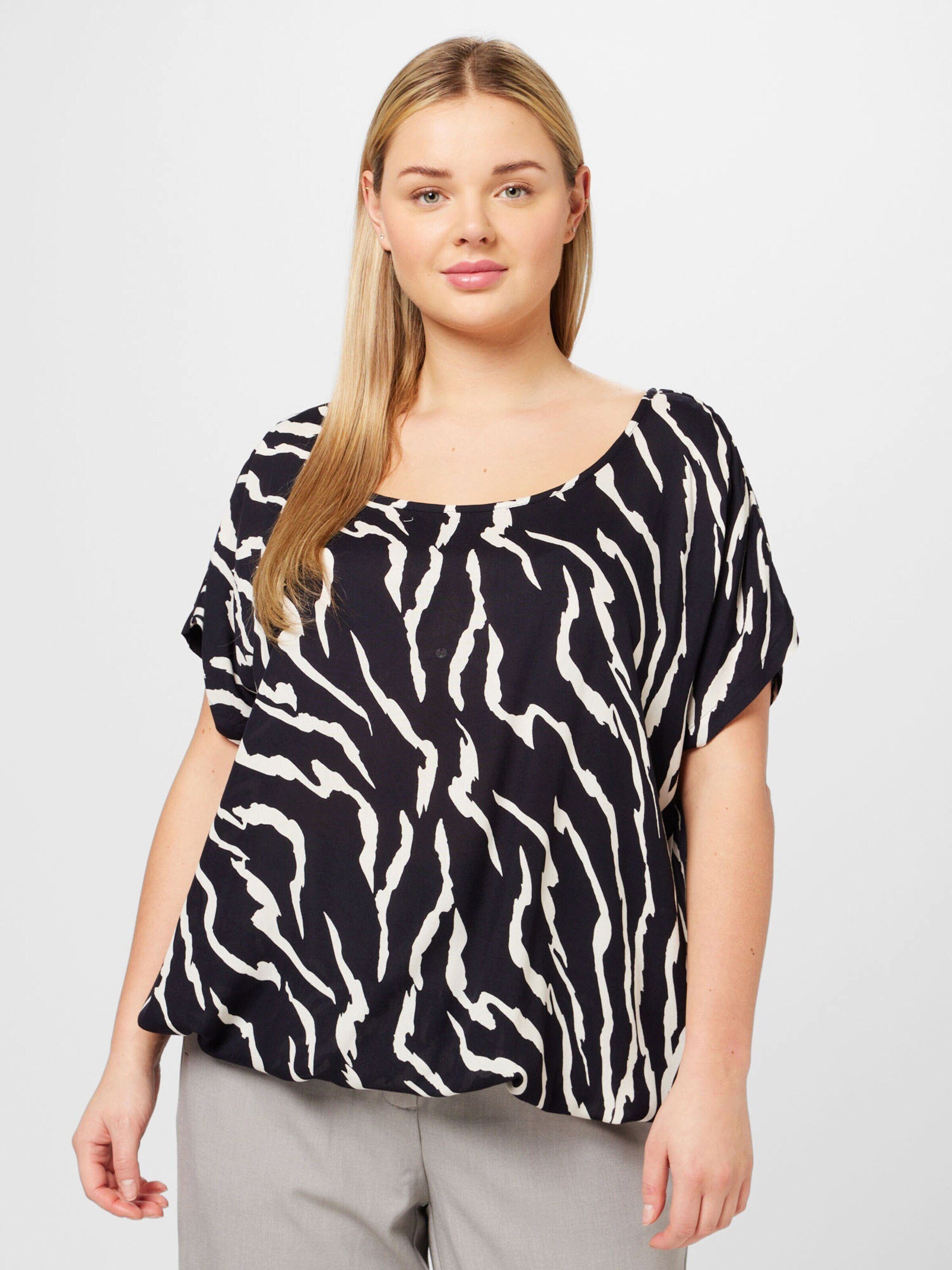 KAFFE Curve Kurzarmbluse Sonna Stanley (1-tlg) günstig online kaufen