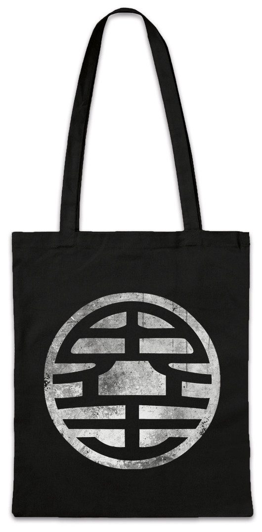 Beuteltasche Black Son Goku Vintage Stofftasche Dragonball Kanji Kaio Z King Kai