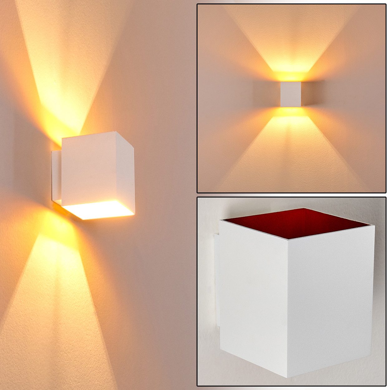 hofstein Wandleuchte »Albe« Wandlampe aus Metall günstig online kaufen