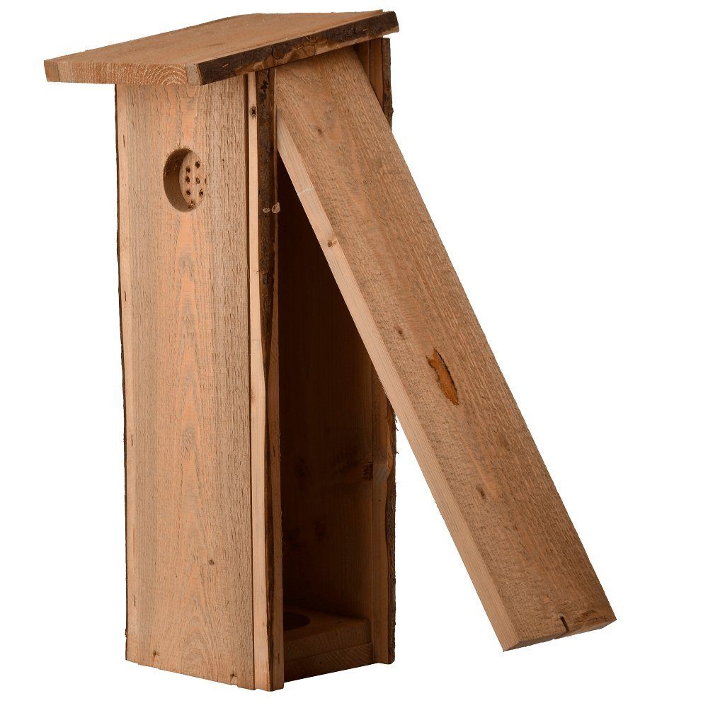esschert design Nistkasten Nistkasten für Buntspecht Brutkasten Vogelhaus Holz Artenschutz