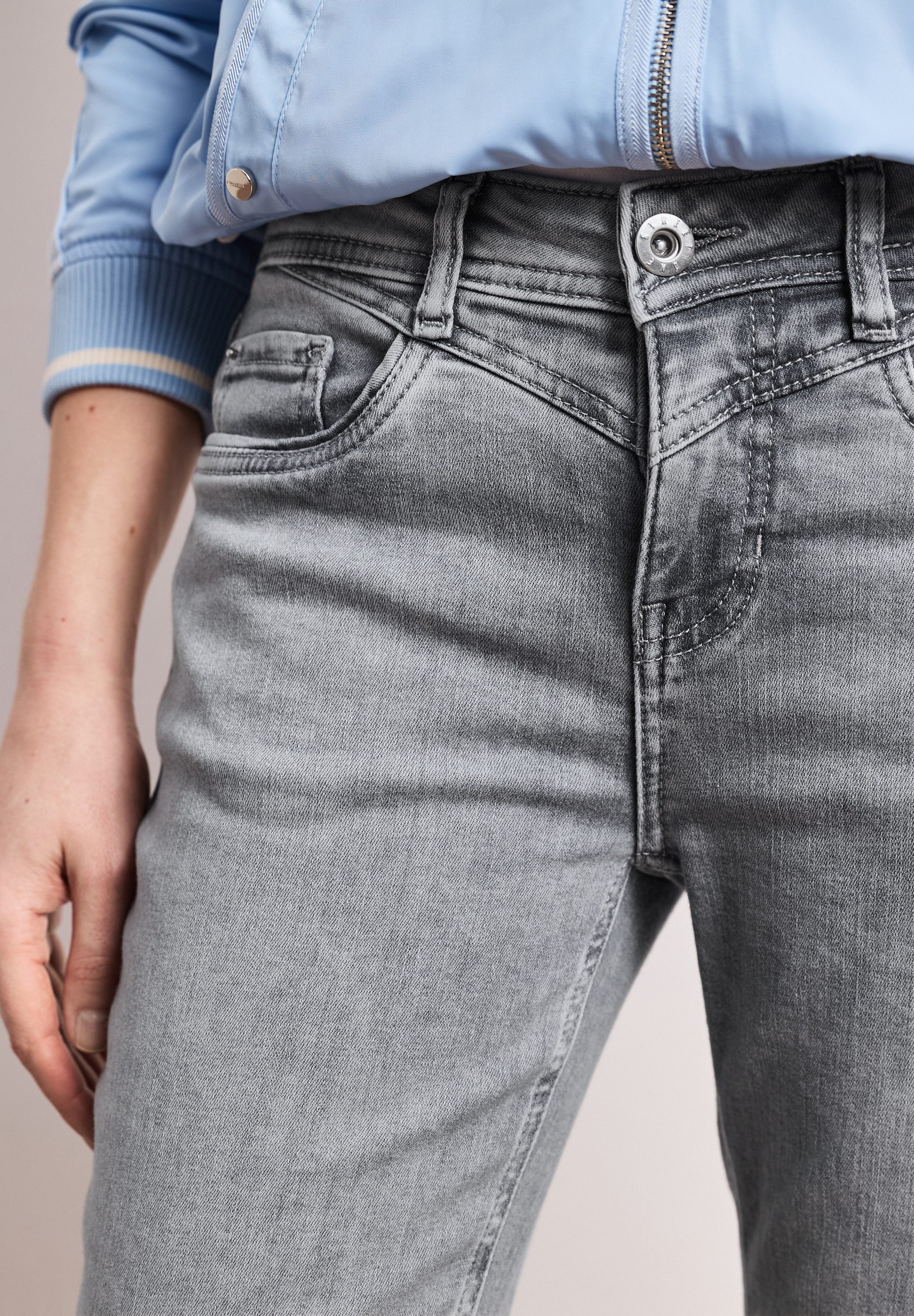 STREET ONE Regular-fit-Jeans Style Jane im Five-Pocket Style