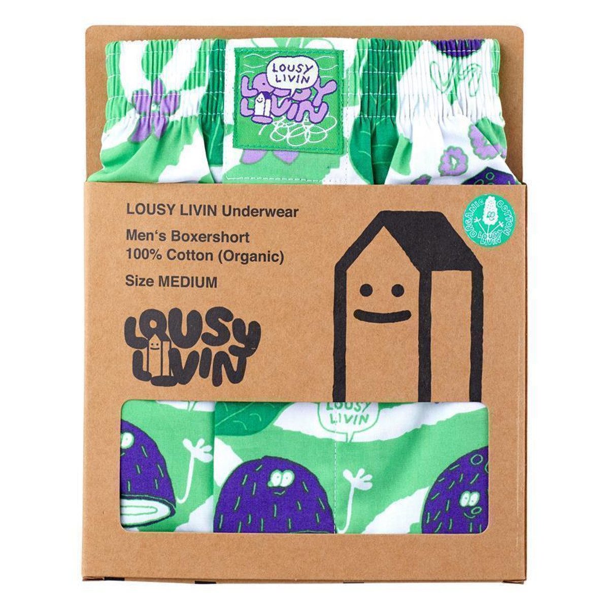 Boxershorts Lousy Livin Boxershorts "Coconut"