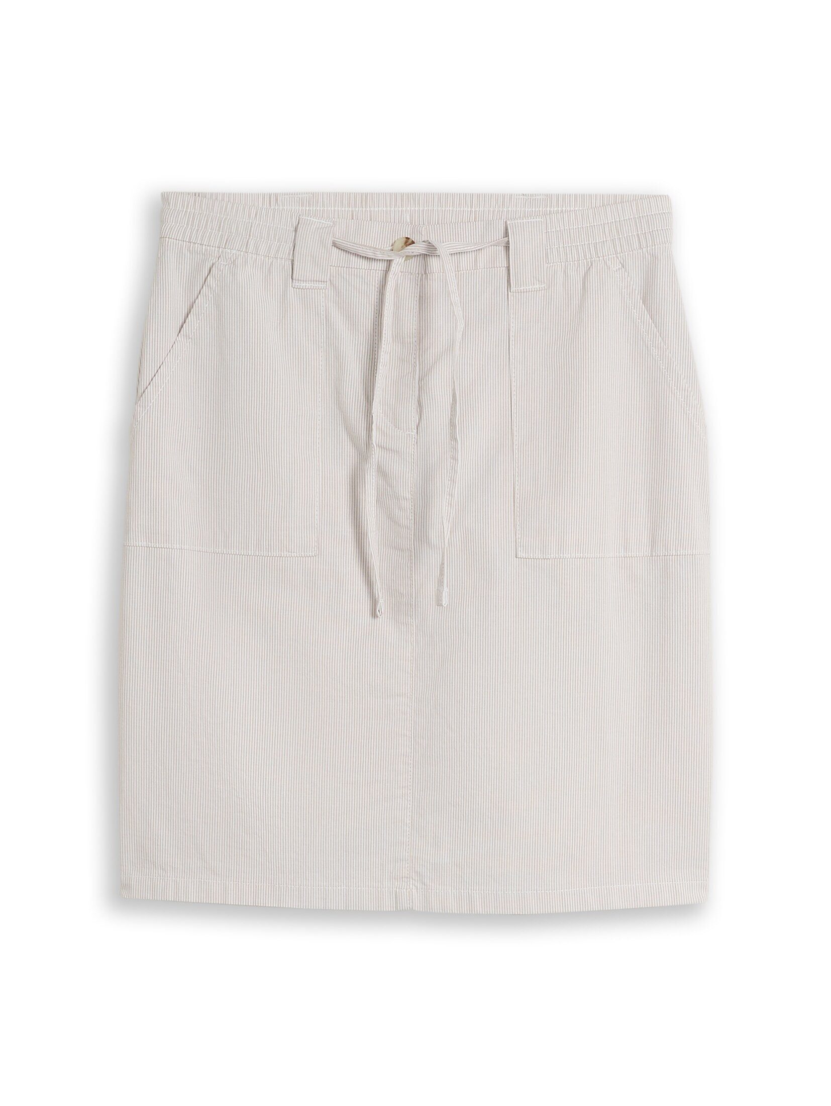 TOM TAILOR Sommerrock Röcke Chino-Rock mit Kordelzug