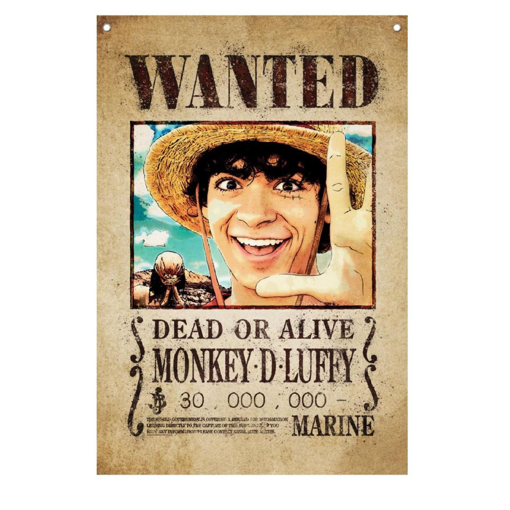 Bandai Sammelkarte One Piece Wand Banner Monkey D. Luffy 125x85cm