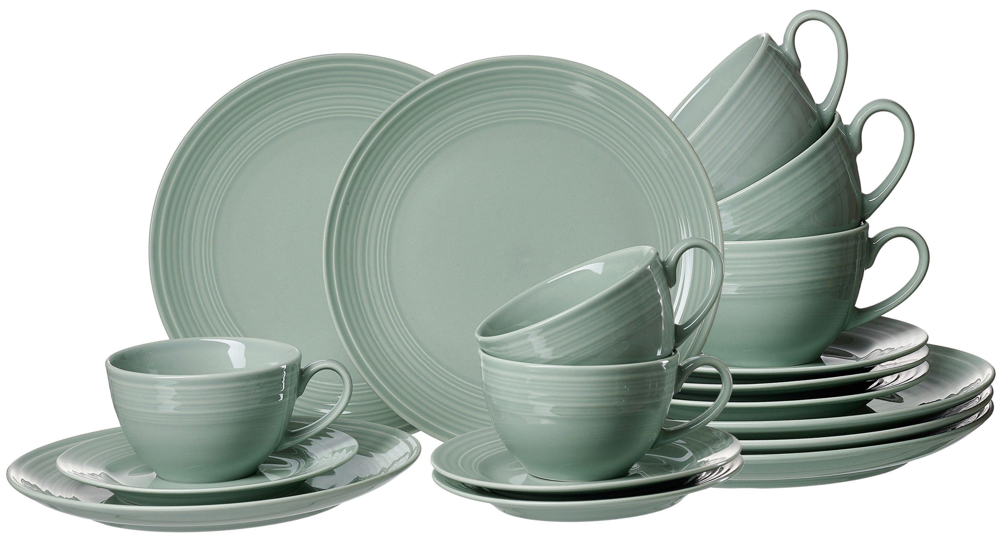 Ritzenhoff & Breker Kaffeeservice Levi (18-tlg), 6 Personen, Porzellan
