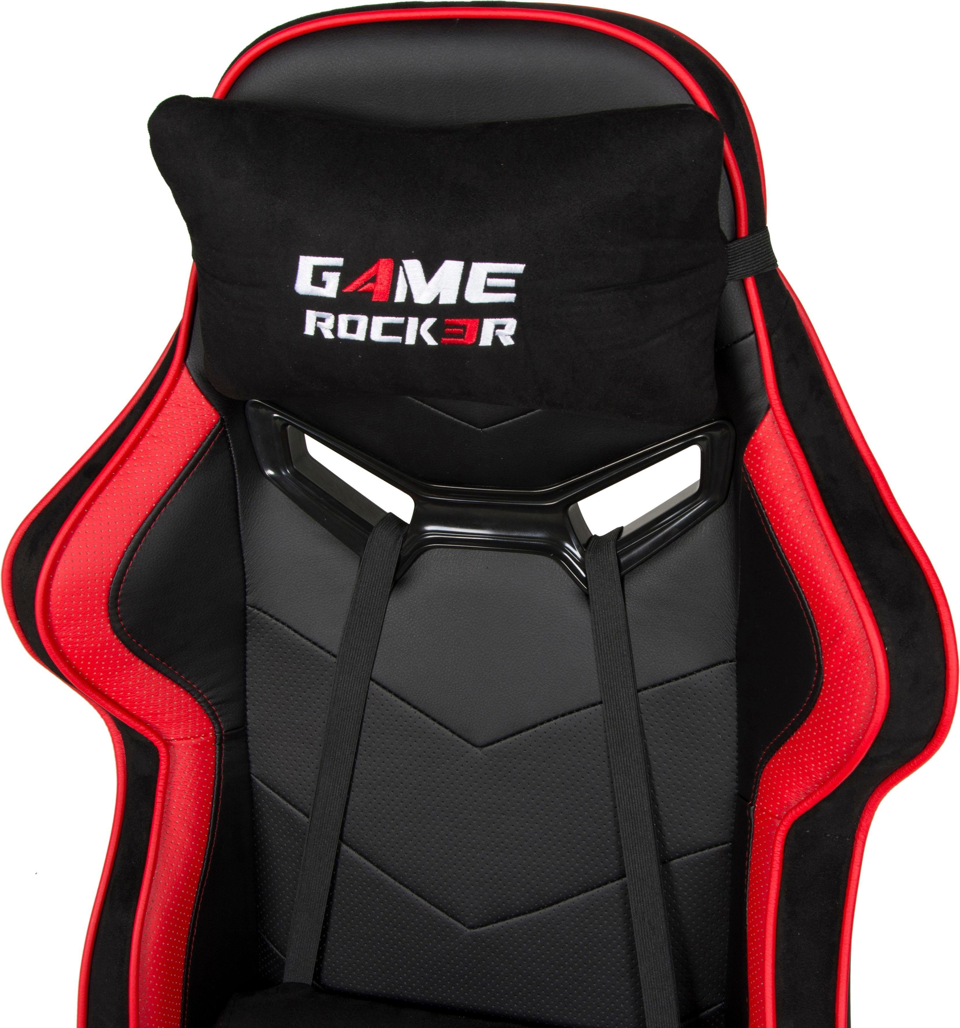 Gaming-Stuhl schwarz/rot | Collection Game-Rocker G-30 Duo | schwarz/rot schwarz/rot