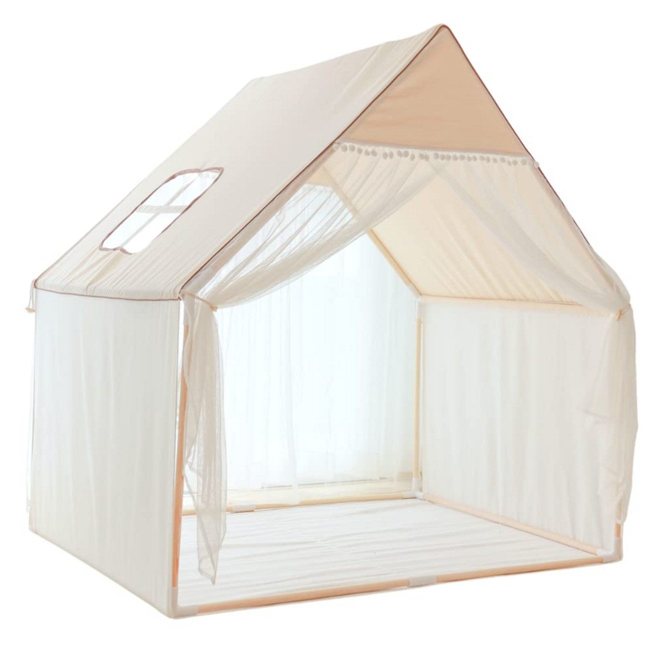 EBUY Spielzelt Kinderspielhaus Zelt Großes Spielzelt tragbar für drinnen und draußen (1-tlg)