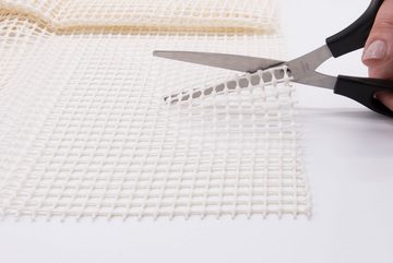 Antirutsch Teppichunterlage, ZOLLNER, individuell zuschneidbar, 60 x 120 cm, 100% Polyvinylchlorid (PVC)