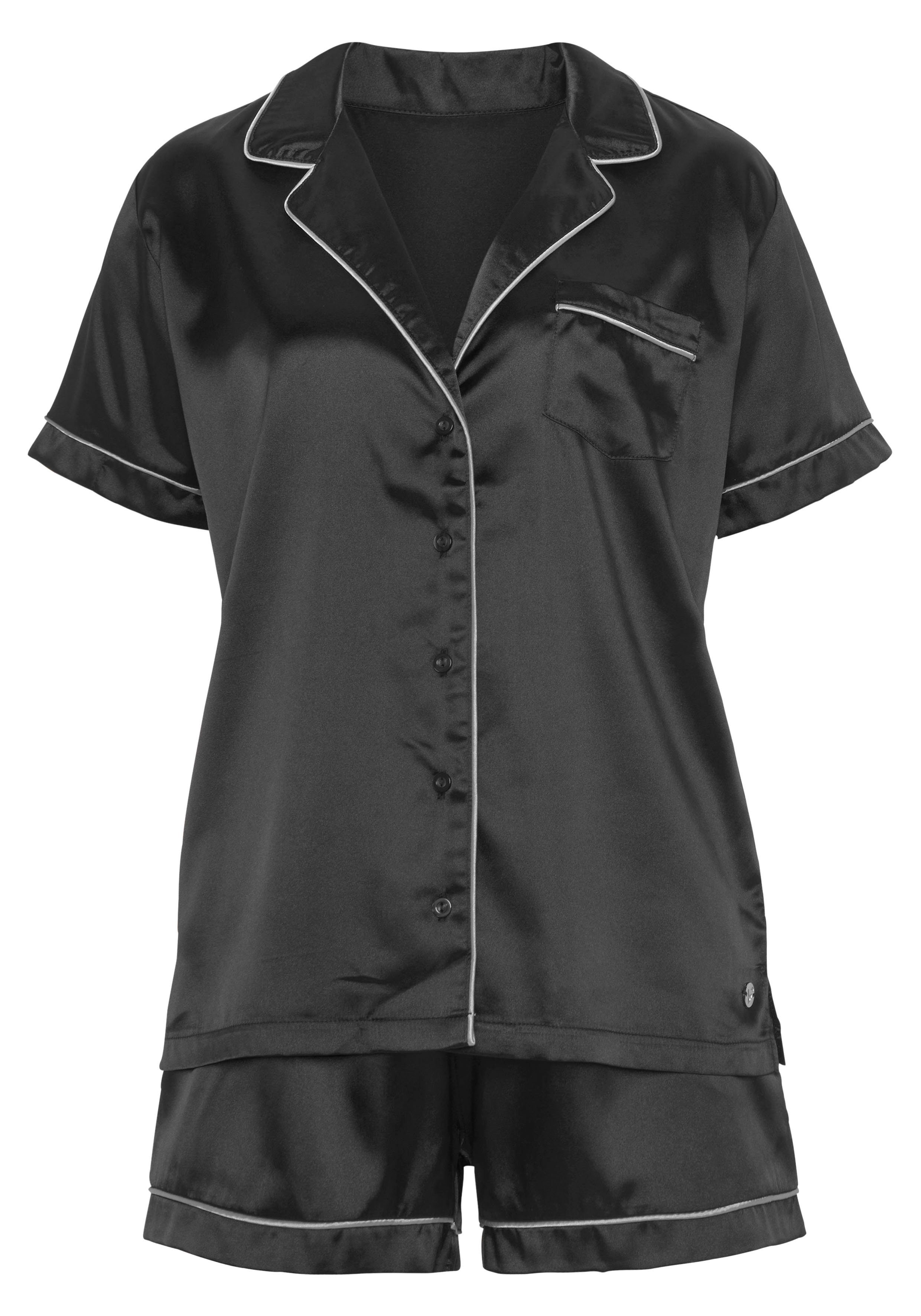 Bruno Banani Shorty (2 tlg) mit Kontrastpaspel-Details günstig online kaufen