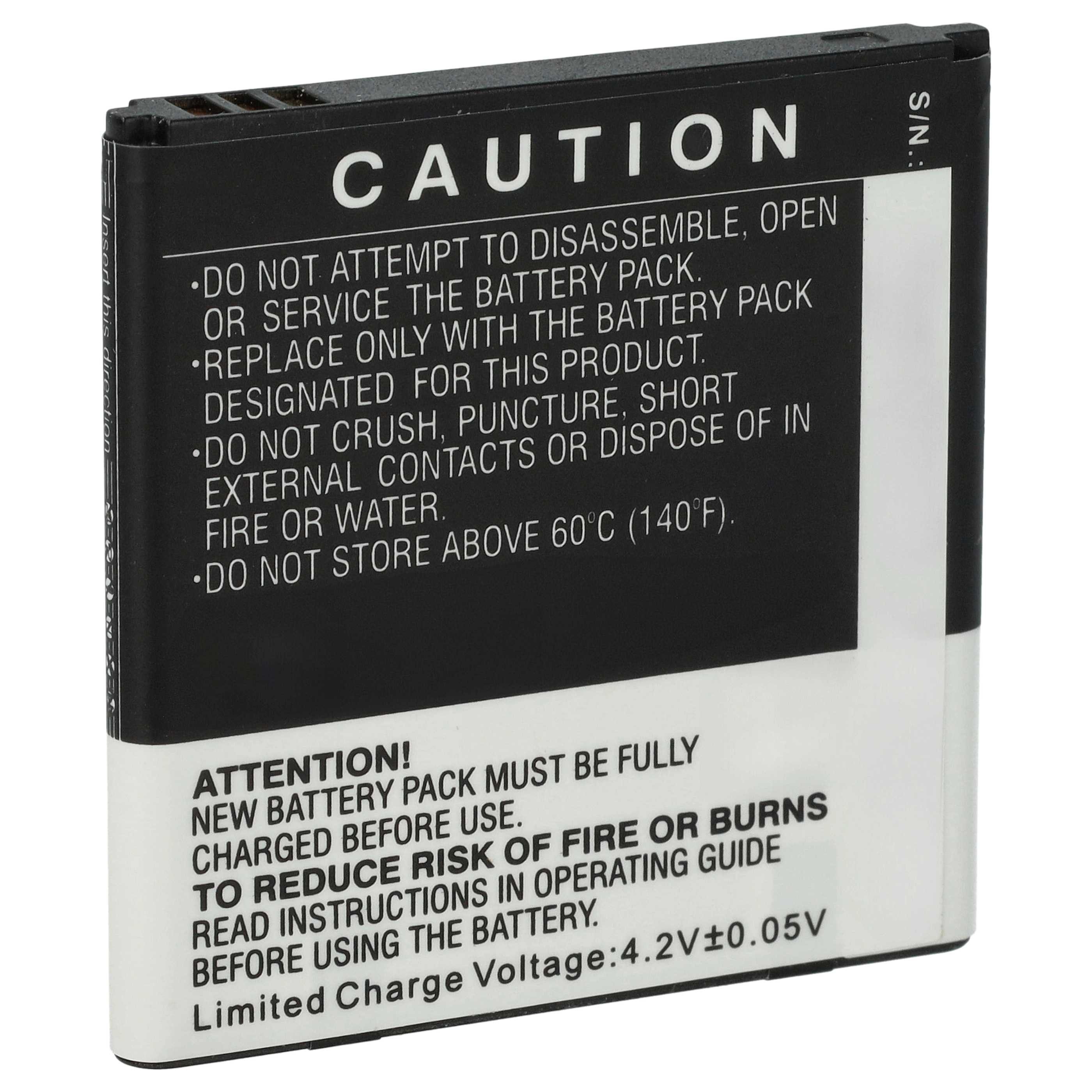 vhbw Akku Ersatz für Doro DBM-1500B für Mobilfunk (1500 mAh, 3,7 V, Li-Ion) Smartphone-Akku Akku Li-Ion 1500 mAh (3,7 V, 1 St), Leistungsfähiger Austausch-Akku für Telefon, Smartphone