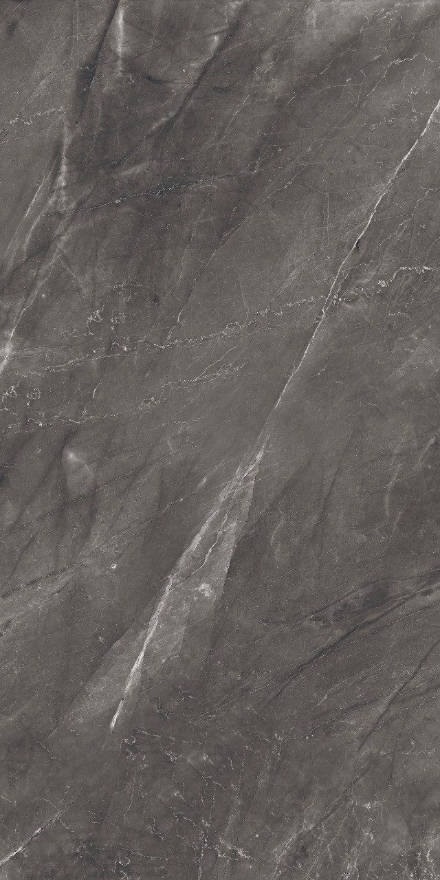 Bodenfliese 1 Paket (1,44 m) Fliesen VENEZIA NERO (60 × 120 cm), matt, grau, Küche Wand Bad Flur Bodenfliese Duschwand Bodenbelag