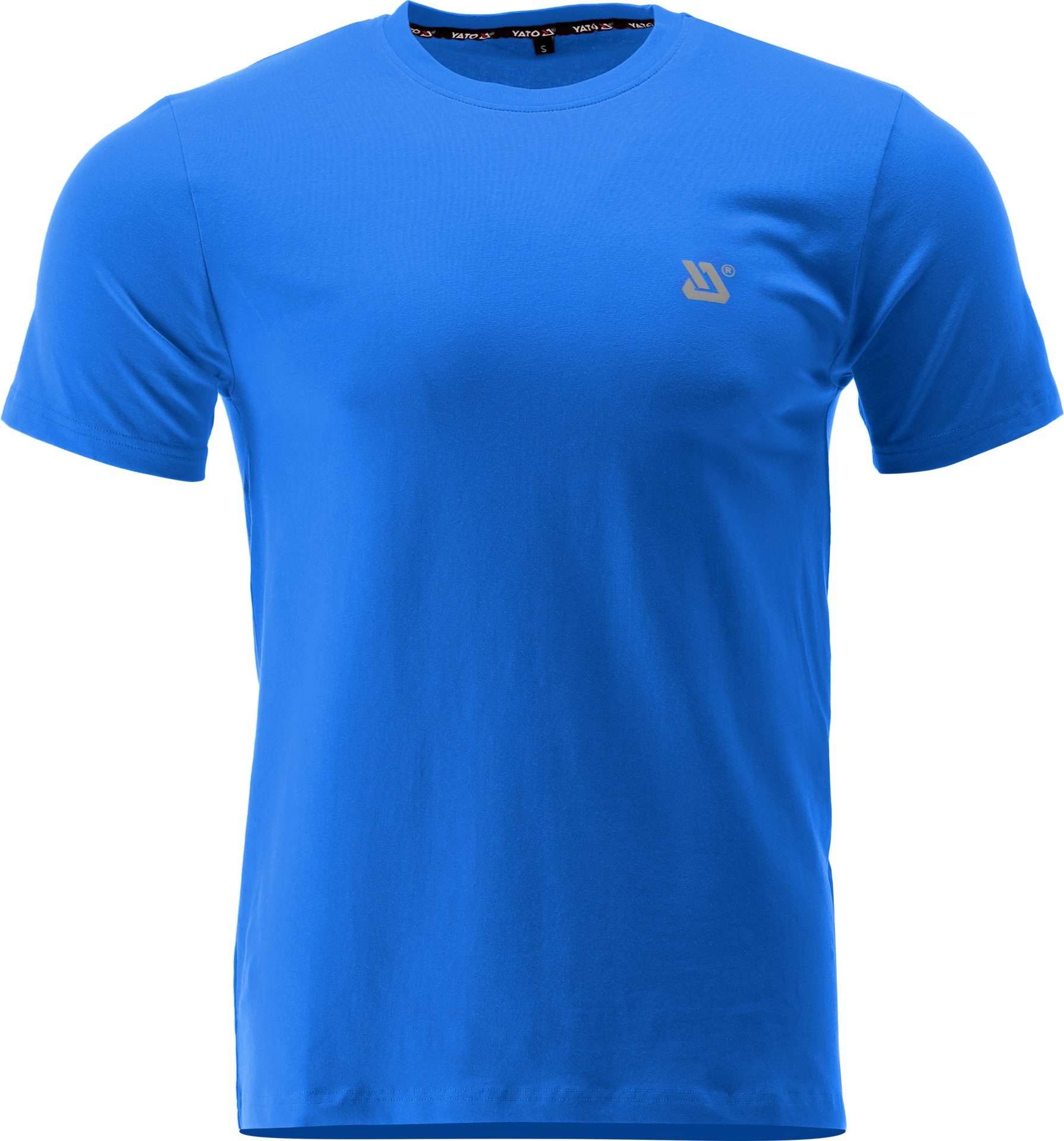 T-Shirt T-shirt mit Elasthan 200g/m² Gr. M blau