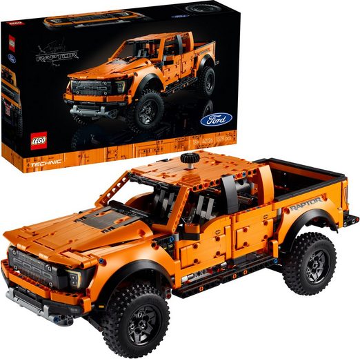 LEGO® Konstruktionsspielsteine »Ford® F-150 Raptor (42126), LEGO® Technic«, (1379 St), Made in Europe