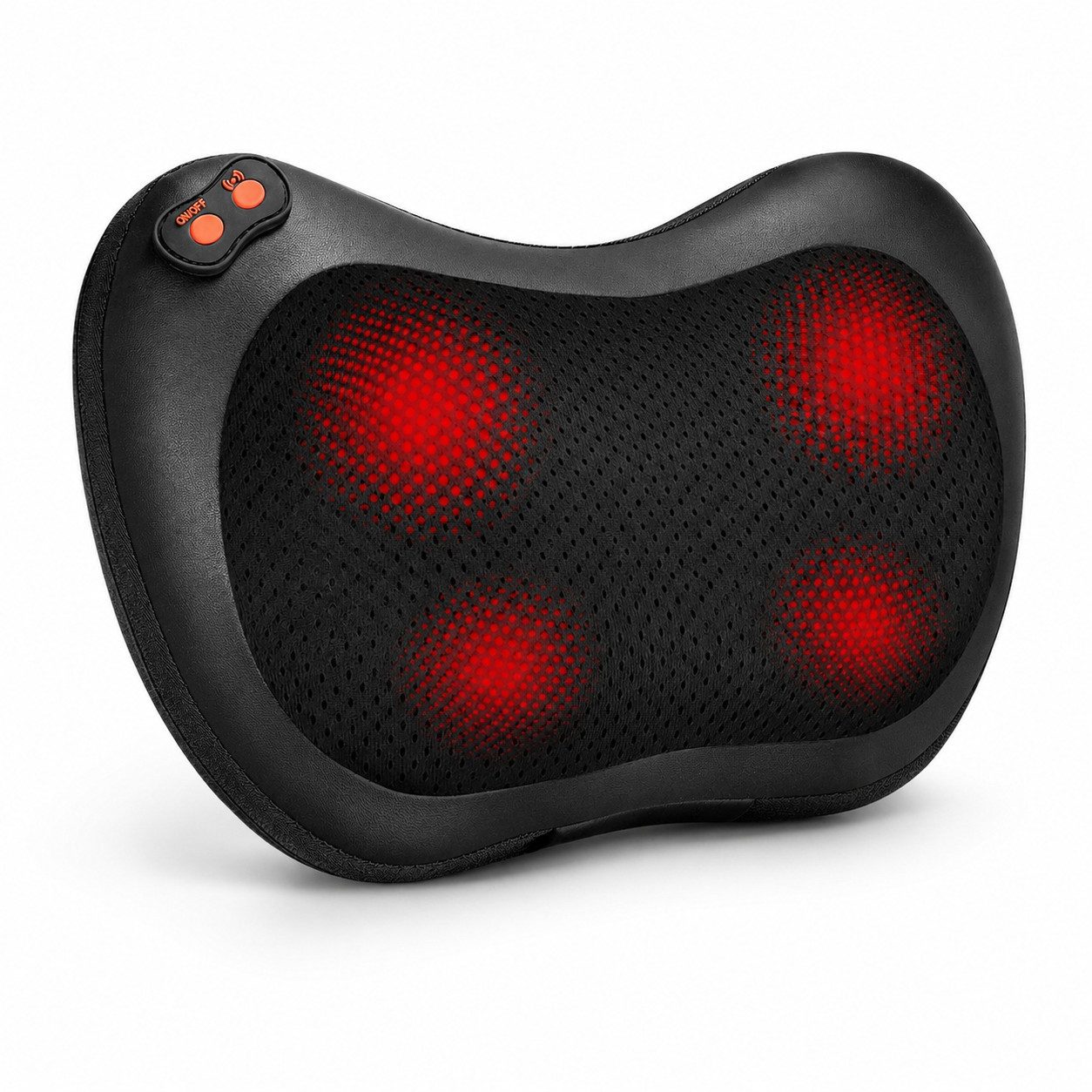 Nacken-Massagegerät Shiatsu Massagekissen Nacken & Rücken, Wärmefunktion 3 Stufen