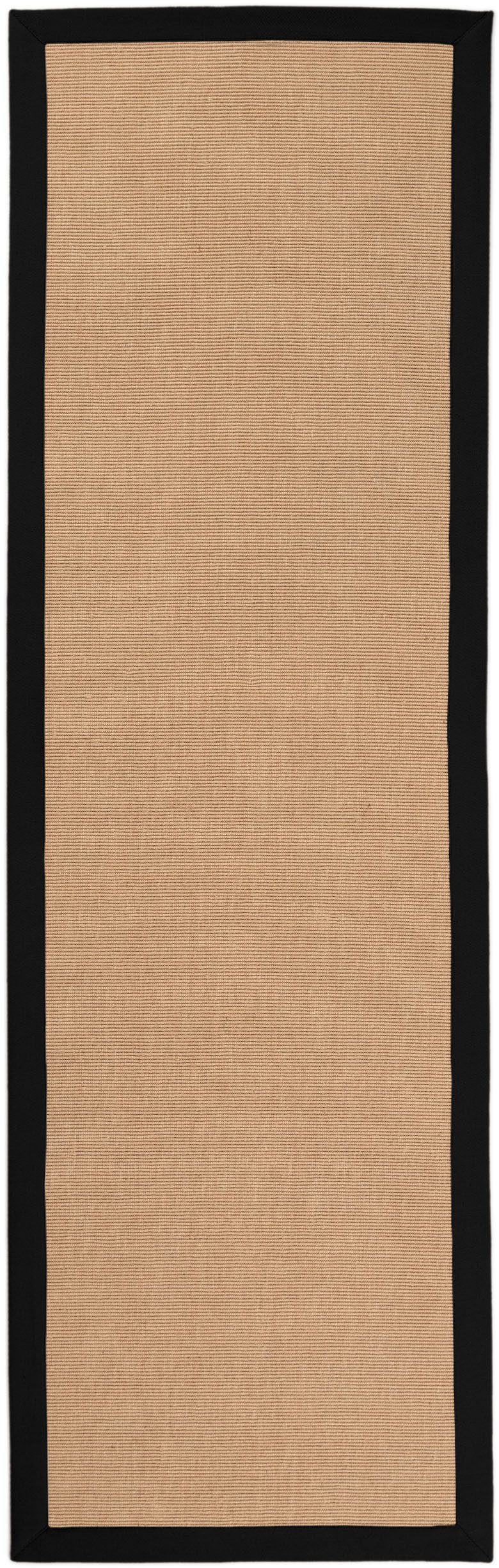carpetfine Sisalteppich Sisal, auch als Läufer erhältlich, rechteckig, Höhe: 5 mm, mit farbiger Bordüre, Anti Rutsch Rückseite, viele Größen, Wohnzimmer