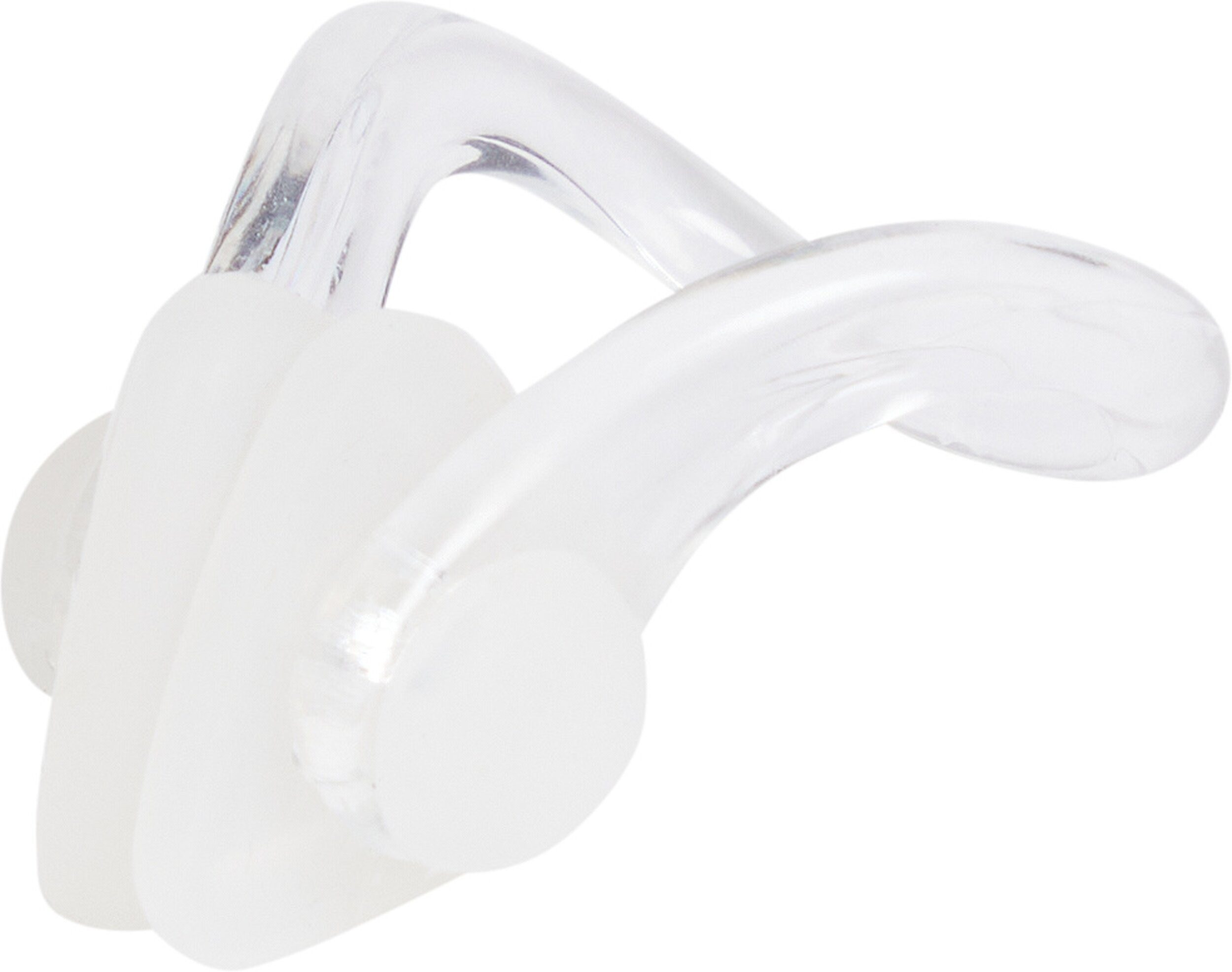 Schwimm-Ohrstöpsel Zub. Brillen Nose Clip 2.0 TRANSPARENT