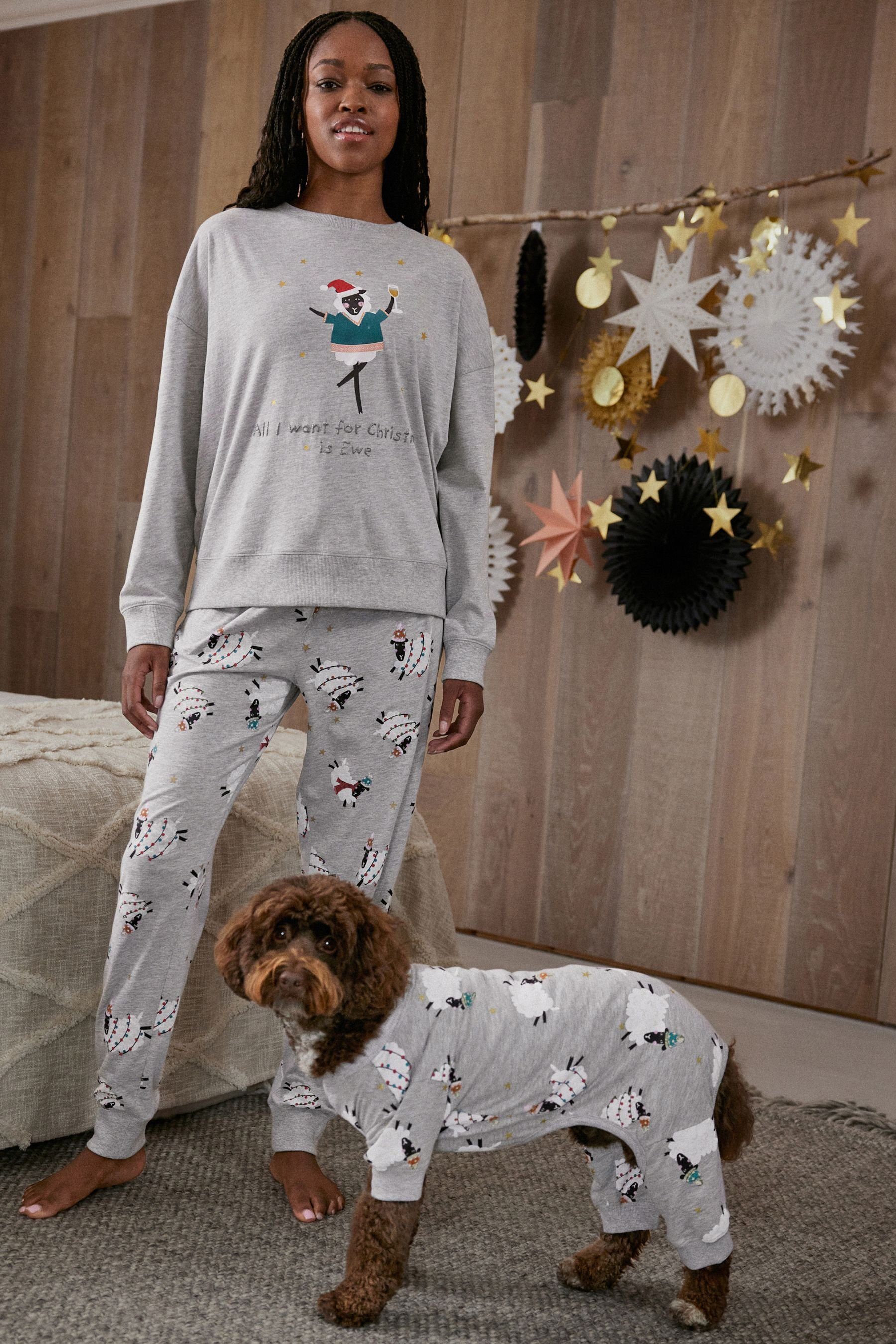 (2 Damen-Jerseypyjama Next Pyjama (Familienkollektion) tlg)