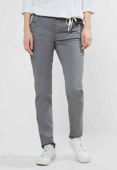 Cecil Gerade Jeans High Waist