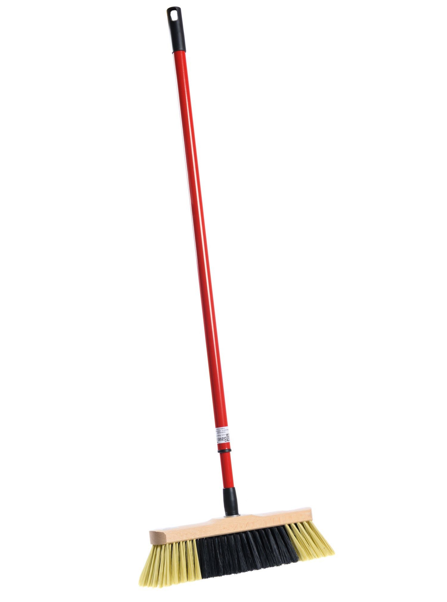 BawiTec Abziehbesen Qualitäts Zimmerbesen mit Teleskopstiel Besen mit Stiel, Fliesen, Laminat, Vinylböden, Parkettböden, PVC-Böden, Holzböden, Keramik, weiche Borsten, Teleskopstiel
