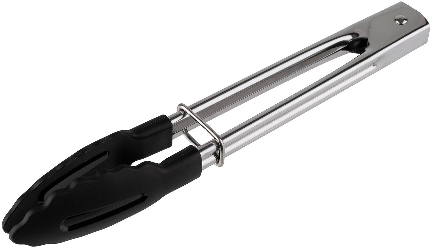 APS Servierzange Universalzangen im 2er Set, Länge 18 cm, aus Edelstahl, Greifer aus Polyamid