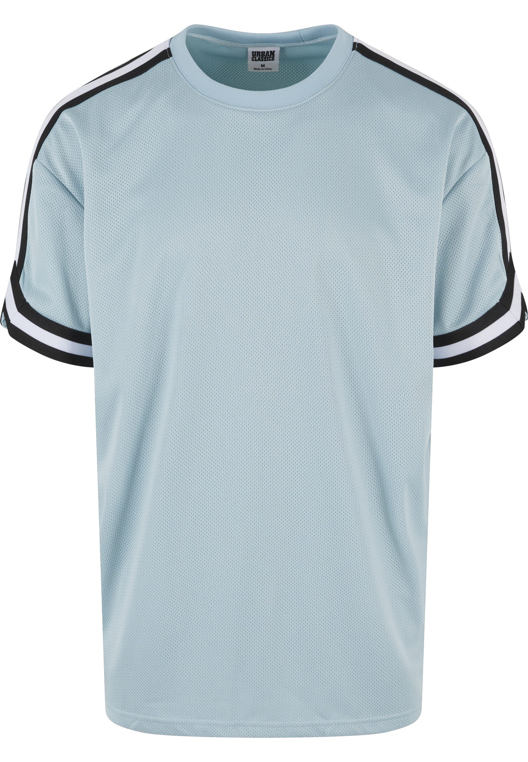 URBAN CLASSICS Netzshirt Urban Classics Herren Oversized Stripes Mesh Tee (1-tlg)