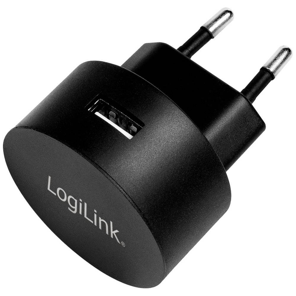 LogiLink USB Steckdosenadapter, 1x USB-Port für Fast Charging, 10.5W PA0217 USB-Ladegerät