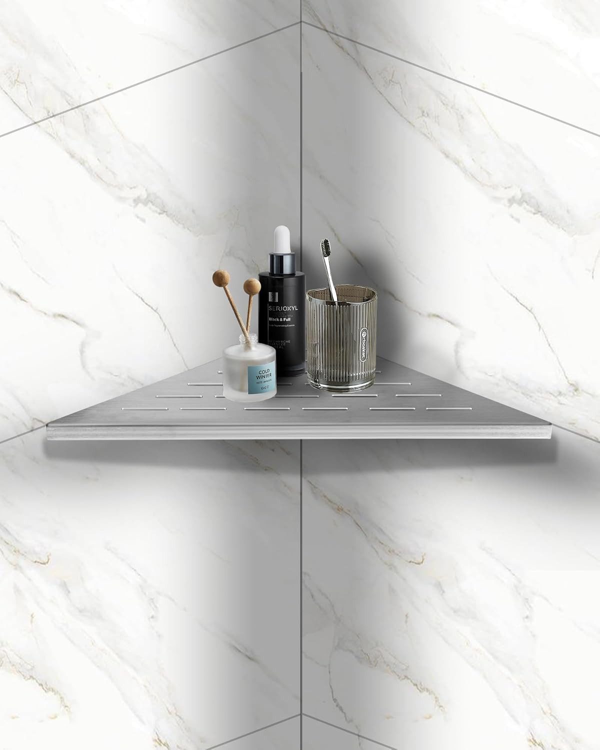 euroharry Duschablage Eckablage Duschablage Edelstahl Duschkorb für Badezim günstig online kaufen