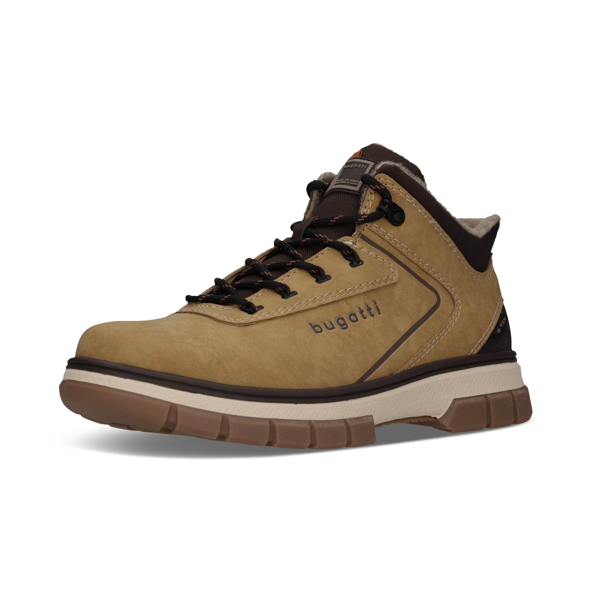 bugatti Winterboots Outdoorboots, Schnürboots mit Profilsohle, TEX-Ausstattung