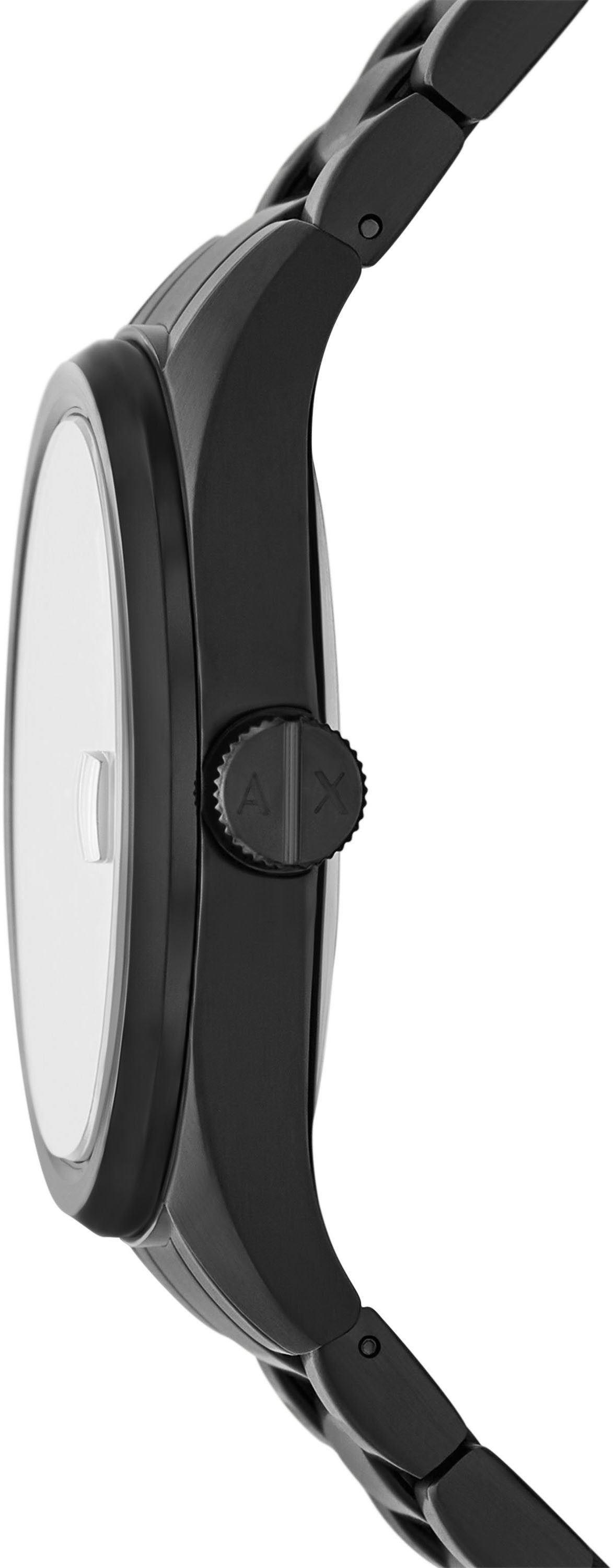 ARMANI EXCHANGE Quarzuhr AX1422, Armbanduhr, Damenuhr, Herrenuhr, Edelstahlarmband, analog, Tag