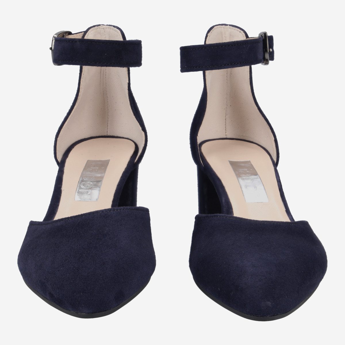 Gabor Gabor 41.340.16, Peeptoes & Slingpumps, Dunkelblau, Damen Peeptoepumps