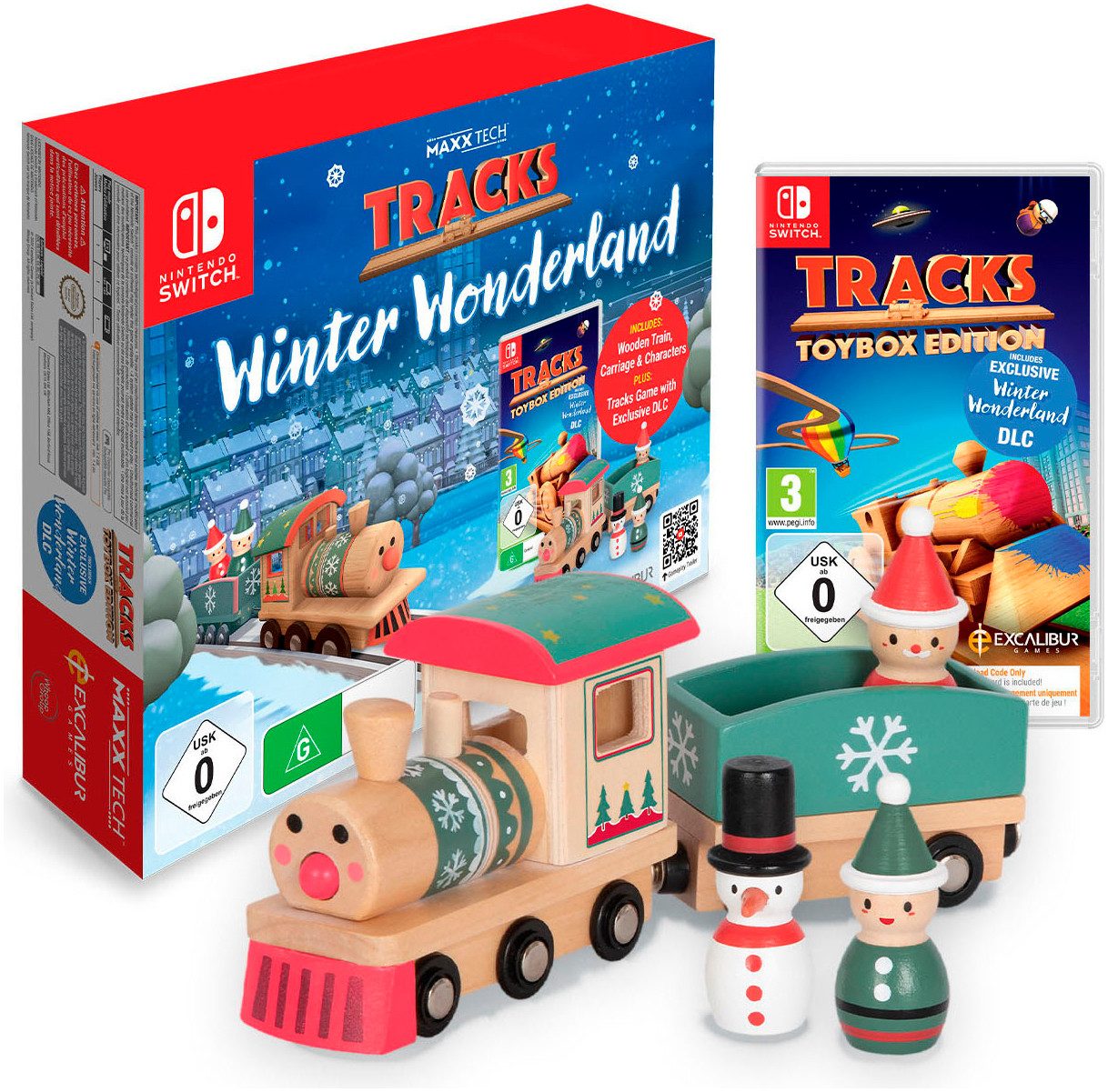 Maxx Tech Tracks Winter Wonder Nintendo Switch