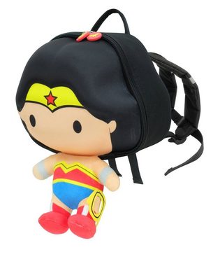 Ridaz Kids Travel Case Kinderrucksack Justice League EVA Wonder Woman 3D Rucksack, 5 Liter Fassungsvermögen & verstellbare Schultergurte