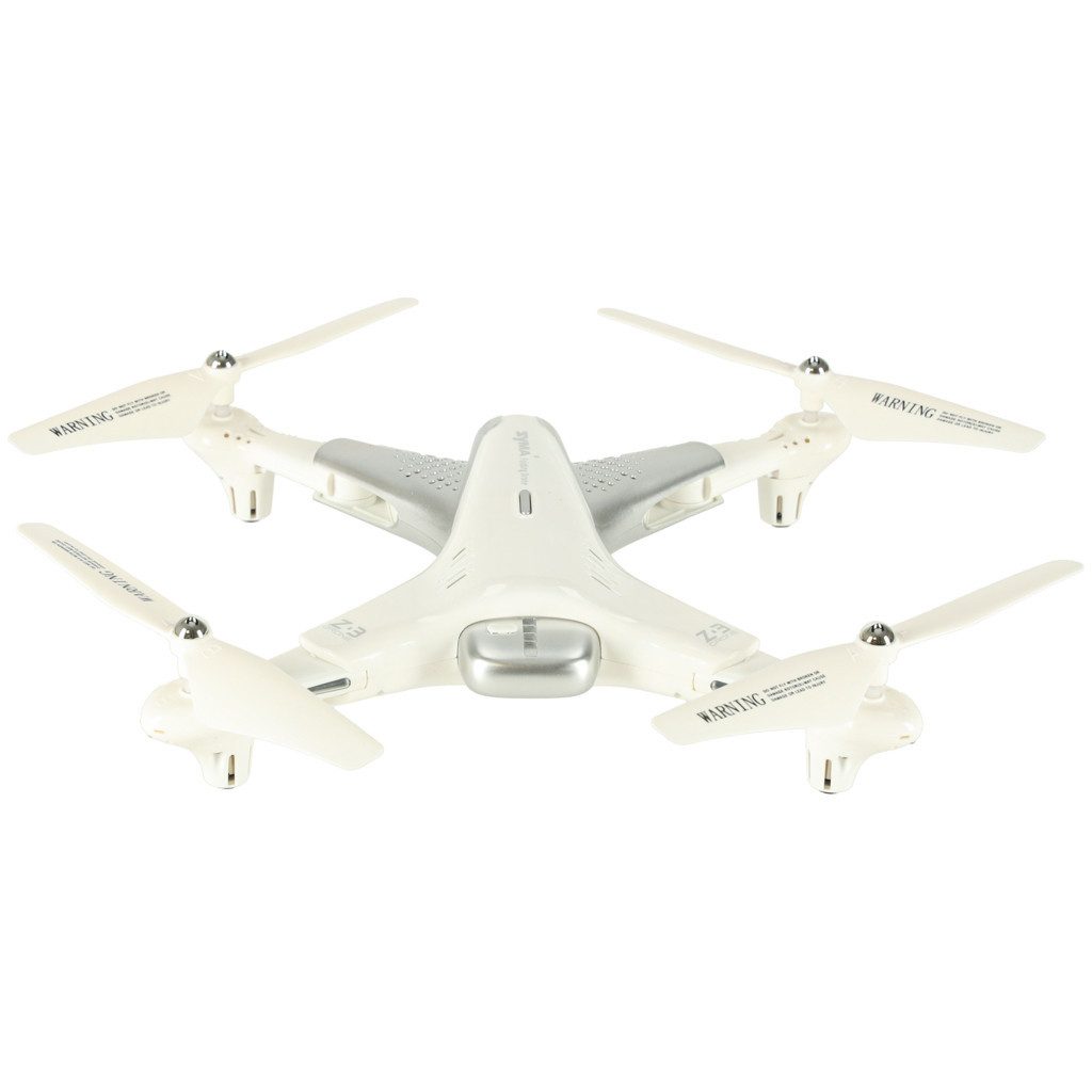 SYMA Quadrocopter Luftbildkamera Faltmodell Drohne (720p, Spar-Set, 32 x 32 x 5 cm faltbar, Klapparme, 720p-WiFi-Kamera, Höhenhaltung, LED-Licht)