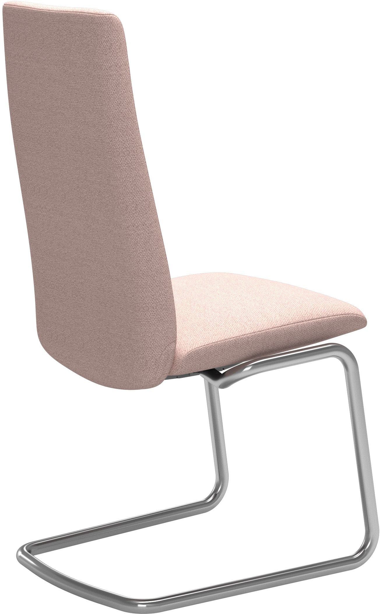 High Größe M, aus Chrom Stressless® Polsterstuhl Beinen Laurel, in Stahl matt mit Back,