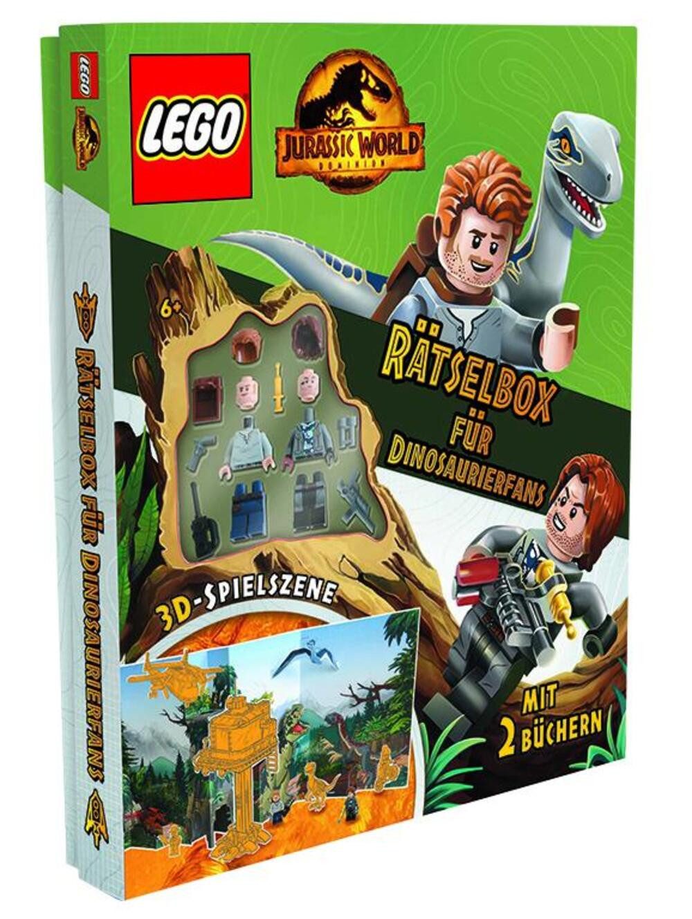 AMEET Verlag Spiel, LEGO® Jurassic World(TM) - Rätselbox für Dinosaurierfans