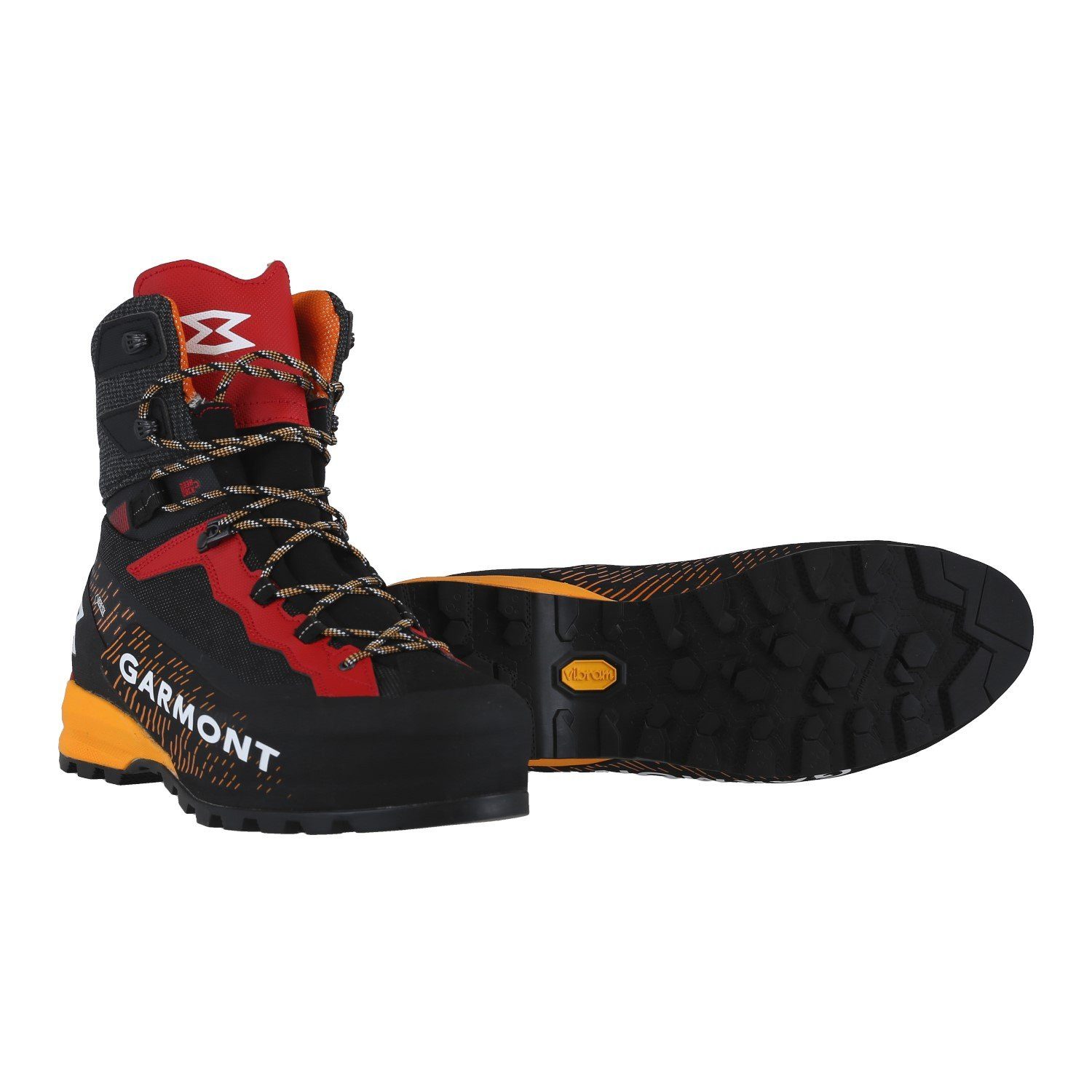 Garmont Tower 3.0 GTX (Veloursleder, wasserdicht) 2024 schwarz/orange Herren Wanderschuh