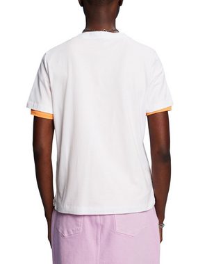 Esprit 3/4-Arm-Shirt T-Shirt aus Baumwollmix