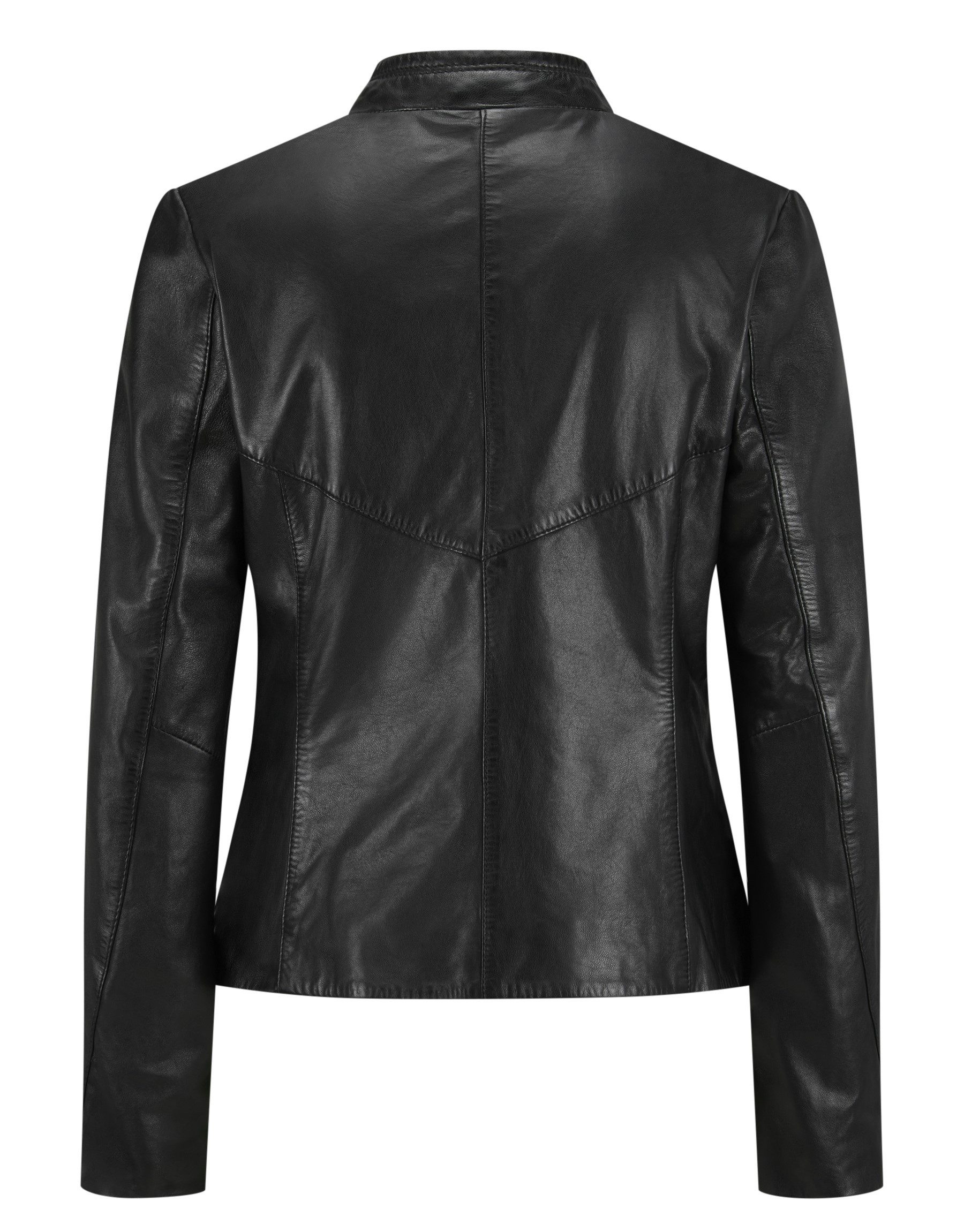 Milestone Lederjacke MSComet Bikerjacke aus Lammleder tailliert, elegant und modern
