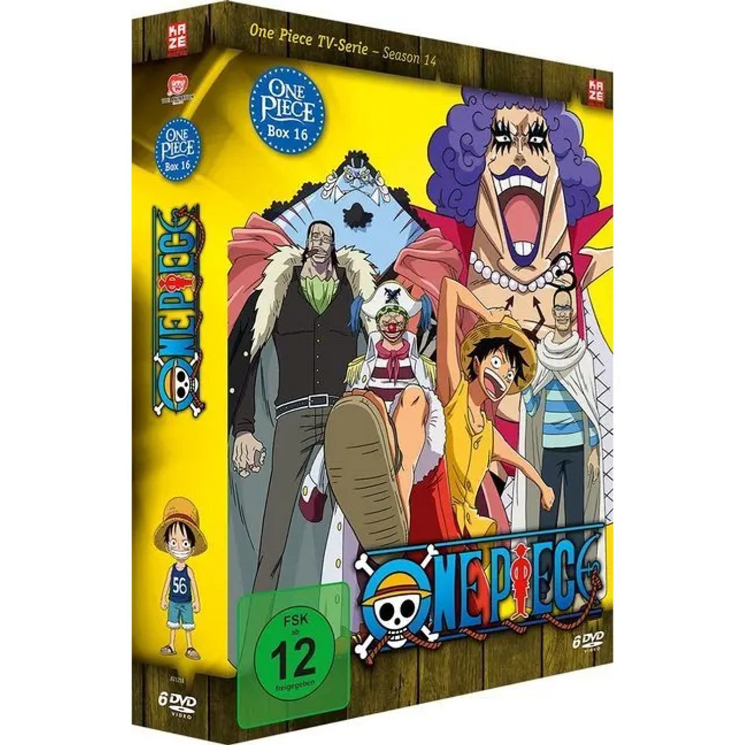 Crunchyroll DVD One Piece - TV-Serie - Box 16 (Episoden 490-516)