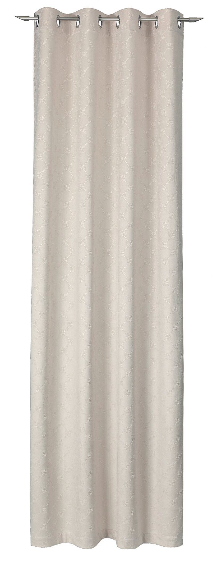 Vorhang JOOP! LIVING - EMBOSS Fertigvorhang, Joop!, (1 St), blickdicht, Textil Natur