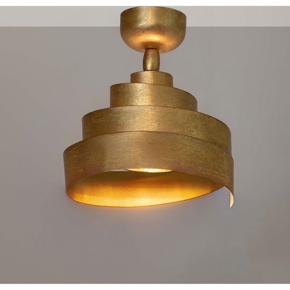 Holländer LED Deckenstrahler »Deckenstrahler Banderola Eisen Gold