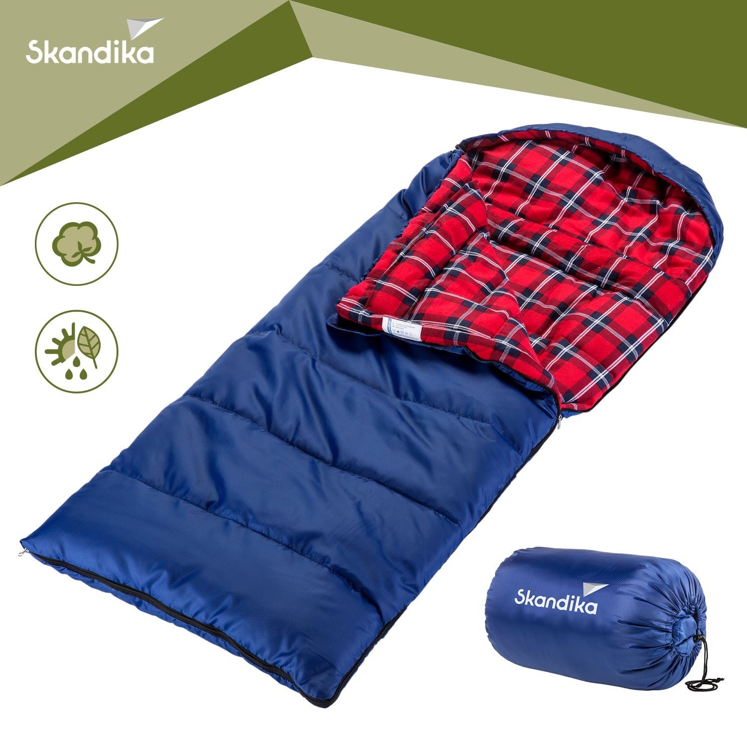 Skandika Schlafsack Dundee Junior Kinderschlafsack, Outdoor günstig online kaufen
