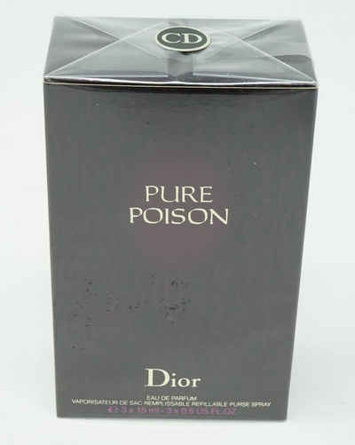 Dior Eau de Parfum Dior Pure Poison Eau de Parfum Purse Spray Refill 3x15ml