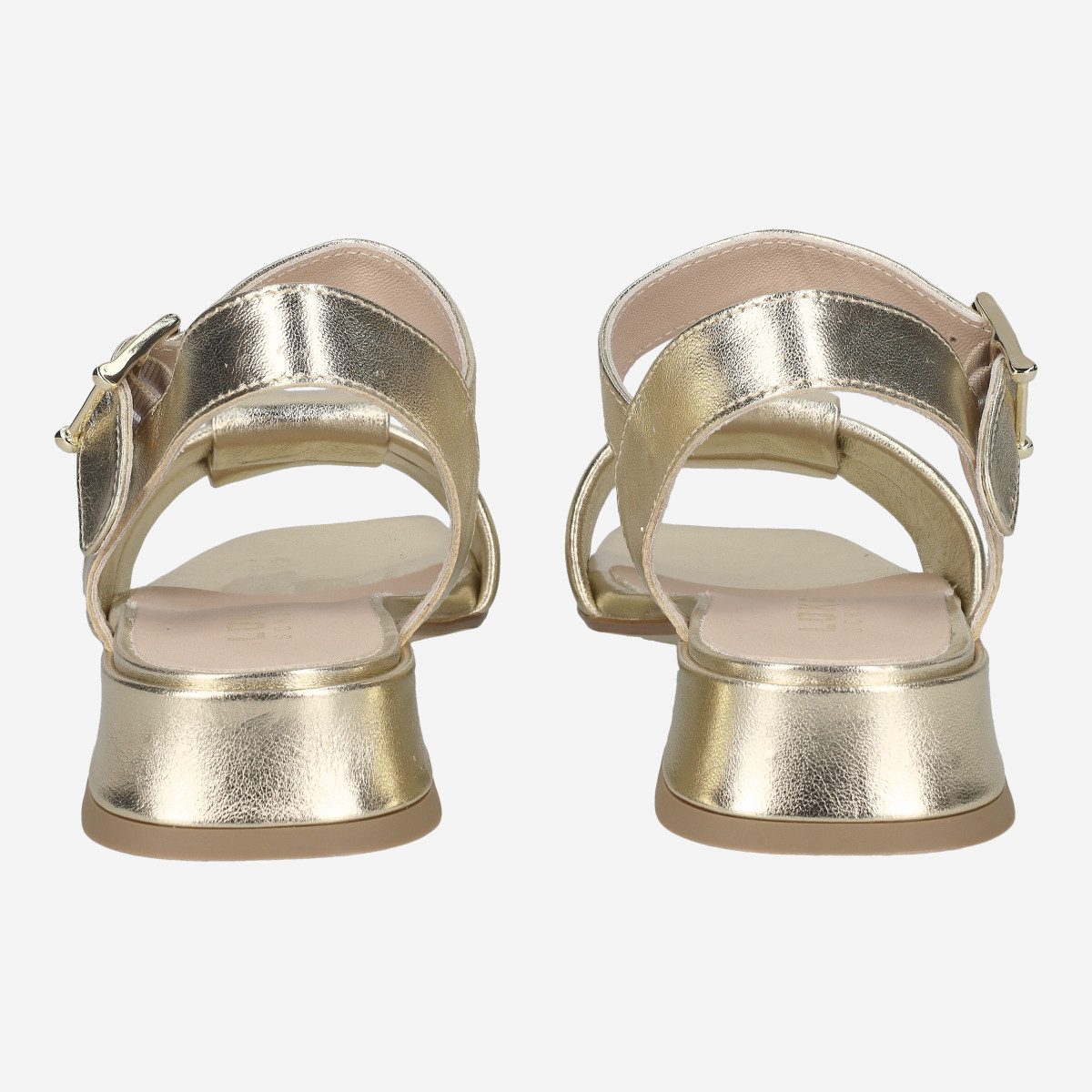 Lüke Schuhe Lüke Schuhe INGRID PLATINO, Sandaletten, Schnürschuhe, Gold, Damen Schnürschuh