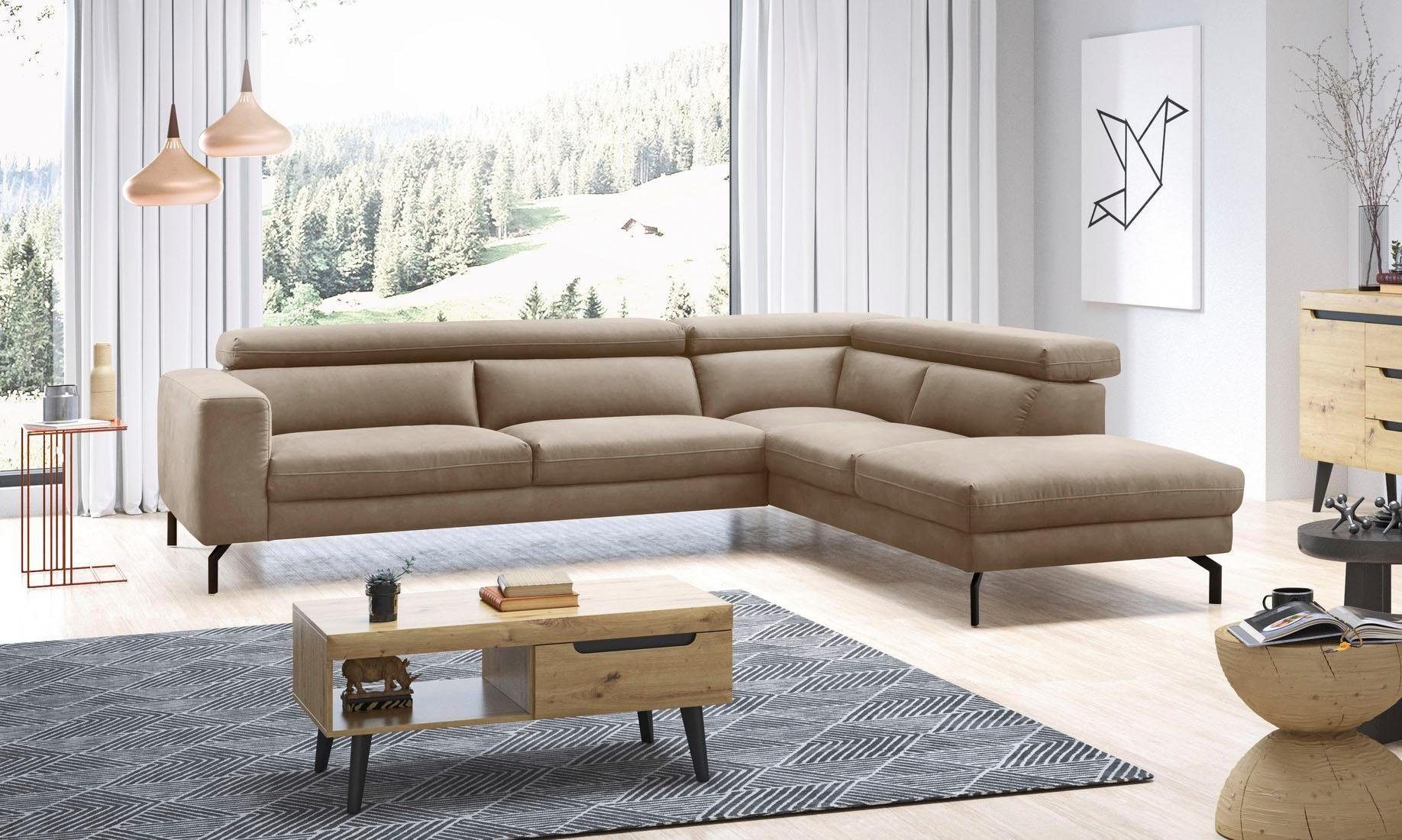 Places of Style Ecksofa Olanta, modern günstig online kaufen