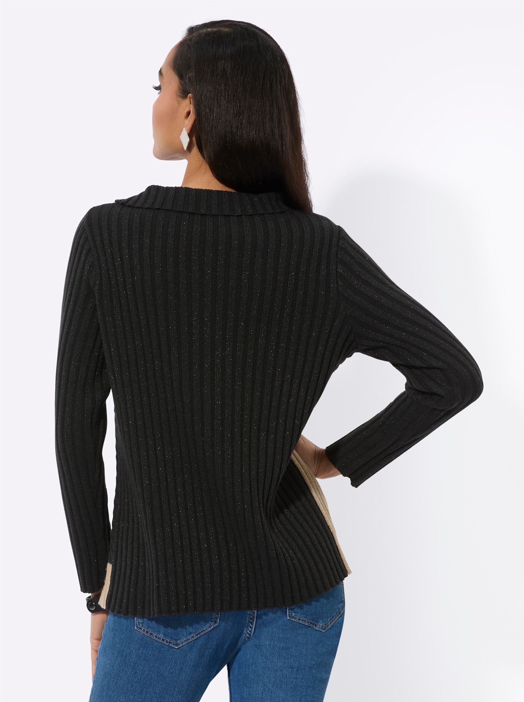 creation L Strickpullover Jacquard-Pullover . günstig online kaufen