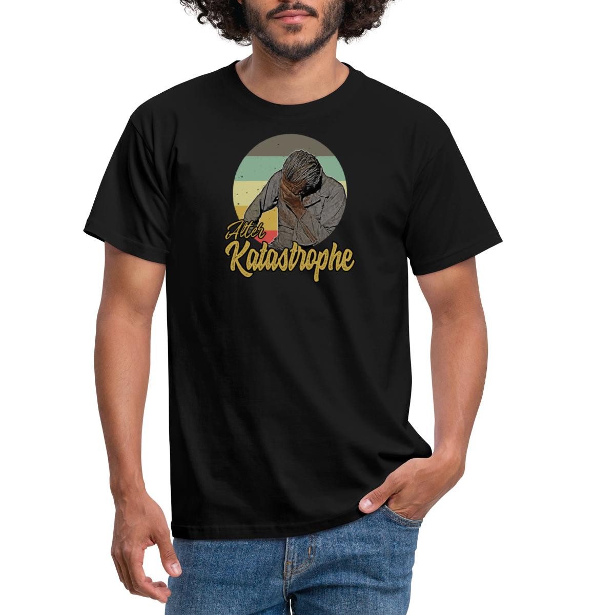 Spreadshirt T-Shirt Alter Katastrophe Retro Vintage günstig online kaufen