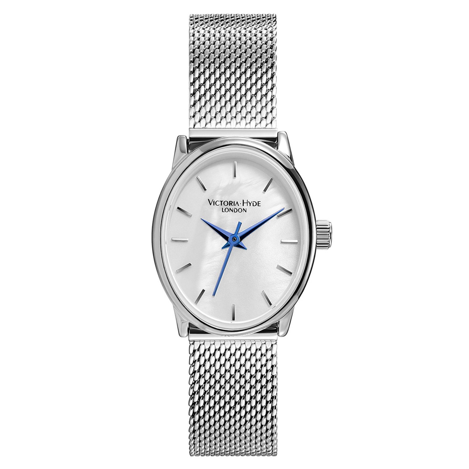Victoria Hyde Quarzuhr Edith Damen Quarzuhr mit Edelstahl-Armband Edelstahlarmband Basic, (1-tlg., Kein Set)